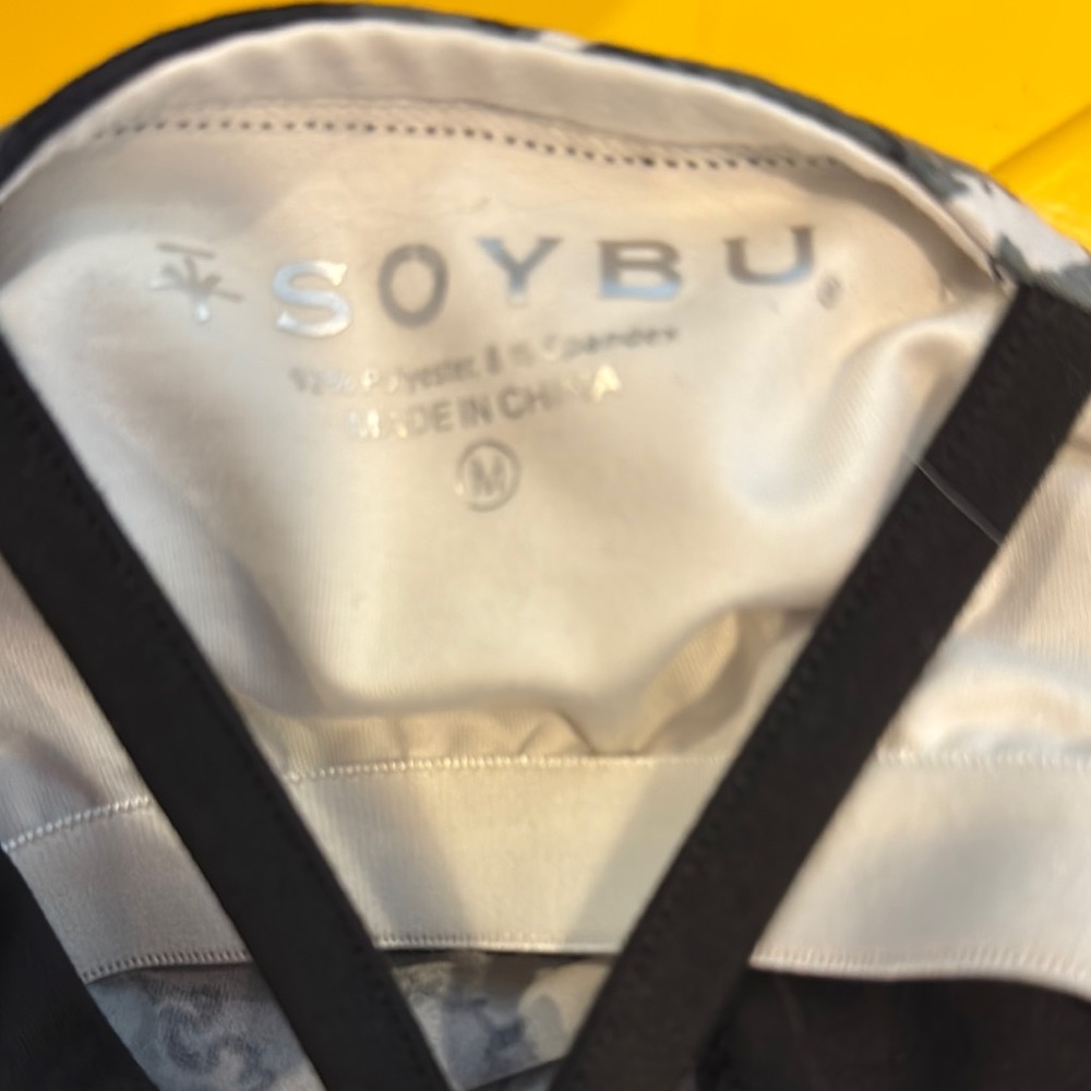 Soybu Black and White Athletic Dress Size Medium - Picture 3 of 3